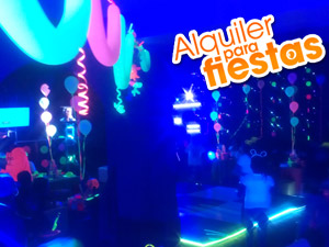 Iluminación fiesta neón pkt2