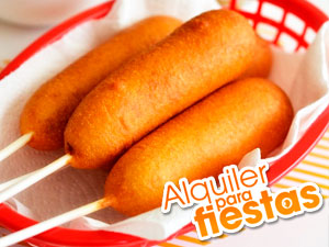 Puesto de Banderillas tipo Kermess para fiestas