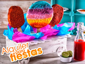 Puesto de Jicaletas tipo Kermess para fiestas