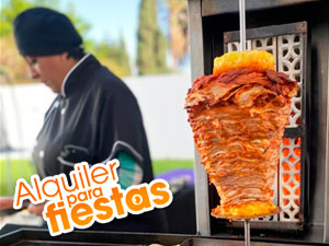 Paquete Fiesta Tipo Casino y Trompo de Pastor