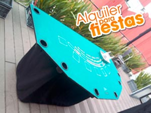 Renta de mesa de Black Jack para Casinos de Fantasía