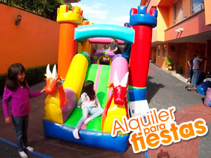 Renta de Inflable Castillo Medieval