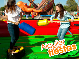 Renta de Inflable de Gladiadores