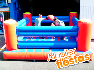 Renta de Inflable Ring de Box