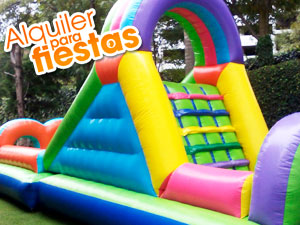 Renta de Inflable Slide