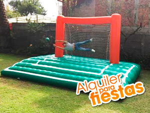 Renta de Inflable Super Portería de Fútbol