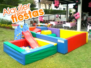 Renta de juegos para bebes y niños