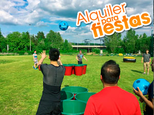 Paquete Renta de Juego de Beer Pong Gigante