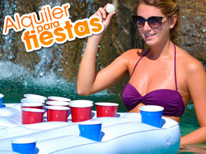 Paquete Renta de Beer Pong Pool
